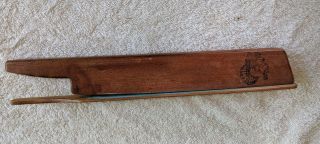 Vintage 1992 WILD TURKEY CALL Signed by Neil Cost Ltd Edition 18/25 Boat Paddle 4
