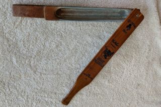 Vintage 1992 WILD TURKEY CALL Signed by Neil Cost Ltd Edition 18/25 Boat Paddle 7