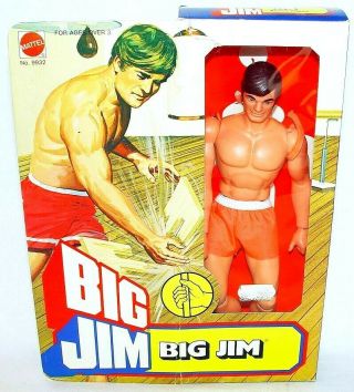 Mattel Usa Big Jim 10 " Big Jim " Work - Out " Figure Misb`76 Awesome C - 8,  Top Rare