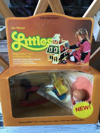 Vintage Rare The Littles Kenny And His Rocking Horse No 3563 Mattel 1980