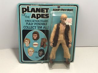 Planet Of The Apes Mego Vintage 8” Alan Verdon Action Figure