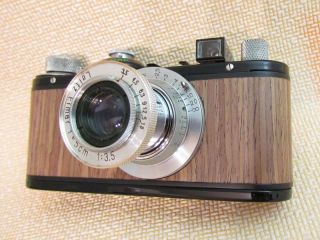 LEICA E STANDARD D.  R.  P.  WWII Vintage Russian Camera,  Lens Leitz Elmar 5
