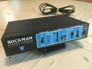Vintage Rare Rockman Stereo Chorus 100 Rack Rockmodule By Tom Scholz Sr&d Great