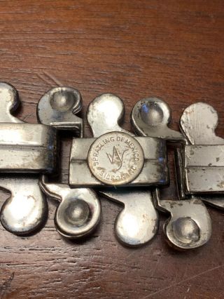 Vintage William Spratling Silson Inc.  Link Necklace Mexico Silver Circa 1940s 4