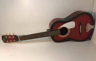 Vintage 0301 Global 6 String Acoustic Guitar 34” Long Student