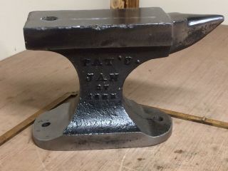 Vintage Hobby Bench Anvil 24 Lb Patented Jan 27,  1885 Very Unique And Rare