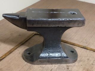 Vintage Hobby Bench Anvil 24 Lb Patented Jan 27,  1885 Very Unique And Rare 3