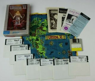 Ultima Vi The False Prophet Vtg Ibm Computer Game Origin Software Lord British