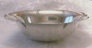 Large Wallace Sterling Silver Bowl.  Marked Sterling 40517.  225 Grams
