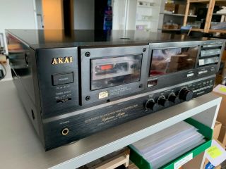 RARE VINTAGE AKAI GX - 75 MKII REFERENCE MASTER 3 - HEAD CASSETTE RECORD PLAYER 3