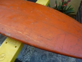 Guy Hansen vintage surfboard,  8 ' 5 1/2 