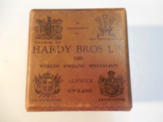 Vintage Hardy Br0s Ltd.  Fly Fishing Reel Box England Made