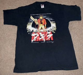 Rare Vintage Akira Shirt Size Xl Anime Japan Akira Supreme Single Stitch 90s