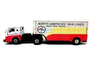 North American Van Lines Semi And Trailer,  1960 