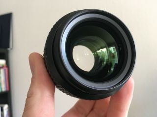 Nikon NIKKOR 35mm f/1.  4 Ai - S Lens.  RARELY,  BOX,  2 CAPS,  52mm Filter 6