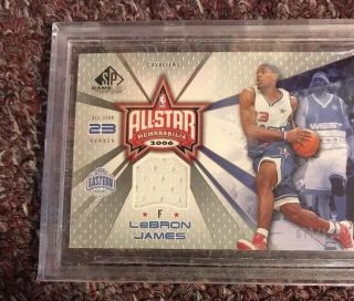 Lebron James 2006 - 07 Game All - Star Patch Bgs 9.  5 72/100 RARE GOAT 2