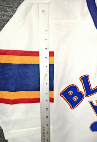 NOS VINTAGE CIRCA 1984 - 1987 ST LOUIS BLUES MENS XL CCM/MASKA NHL HOCKEY JERSEY 5