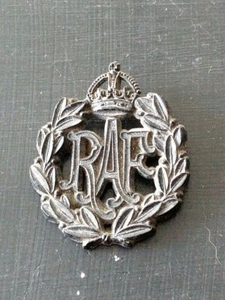 Wwii Canada British Raf Royal Air Force Cap Medal Badge
