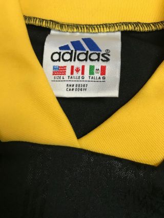 Vintage 1997 - 1998 Adidas MLS COLUMBUS CREW HOME JERSEY Never Worn Size L 5