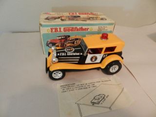 Vintage Toy Car - Battery Operated - F.  B.  I.  Godfather - Excl.  Condit.  Bump N Go Car