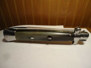 Vintage Large Italian Rostfrei Folding Knife Horn Handle Very 9