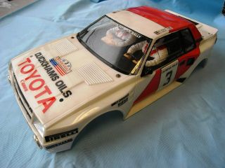 Vintage 1987 1/12 Tamiya Toyota Celica Gr.  B Rally Body Shell