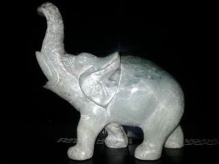 Pure Jade Elephant Vintage