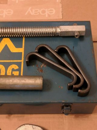 MOOG Vintage Coil Spring Removal Tool Kit T - 469 COIL SPRING Compressor 6