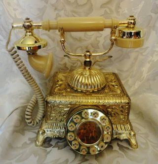 Vintage Gold Princess Phone