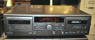 Jvc Td - W309 Vintage Dual Cassette Deck Dolby Good Commercial Surplus
