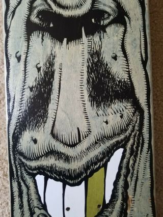 Nos RARE 1996 G&S Sly Stone art by Dave Leamon 90s vintage skateboard deck 4