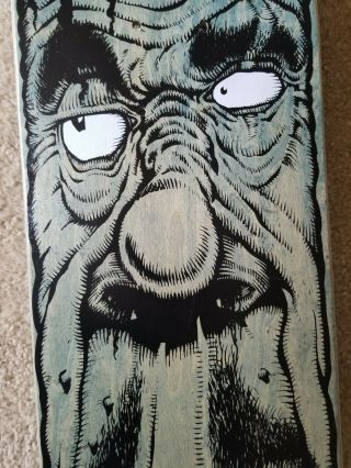 Nos RARE 1996 G&S Sly Stone art by Dave Leamon 90s vintage skateboard deck 5