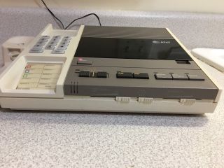 Vtg 1980s AT&T Corded Home Phone / Answering Machine - 1986 4