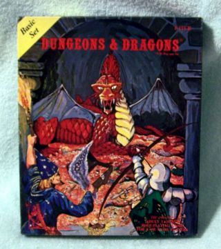 Dungeons & Dragons Basic Set Vintage Tsr F 115 - R Missing Dice