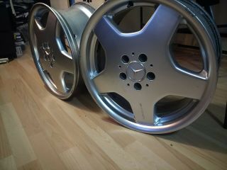 Monoblock Mercedes Amg 18 " 8.  5j X (2) Wheels Extra Rare From S/sl/cl 500/55/600