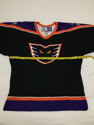 Vtg Reebok Philadelphia Phantoms AHL Minor League Hockey Jersey Small 90s 8