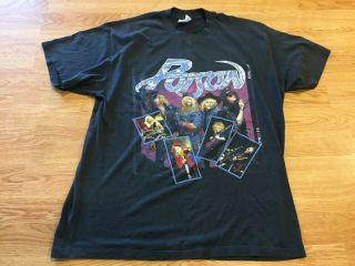 Vintage 1988 Poison Rock Band Hair Metal Tour Concert Shirt
