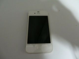 Apple Iphone 4s - 64gb - White  A1387 (cdma,  Gsm) Rare Ios 5