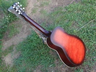 Vintage Stella Model 319 Acoustic Guitar Ready to Play. 3
