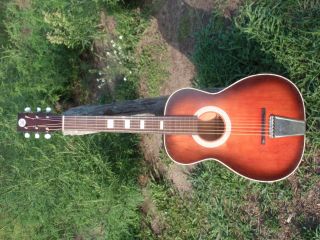 Vintage Stella Model 319 Acoustic Guitar Ready to Play. 6