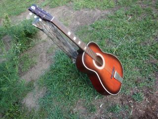 Vintage Stella Model 319 Acoustic Guitar Ready to Play. 7