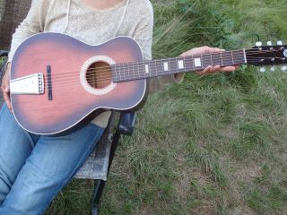 Vintage Stella Model 319 Acoustic Guitar Ready to Play. 8