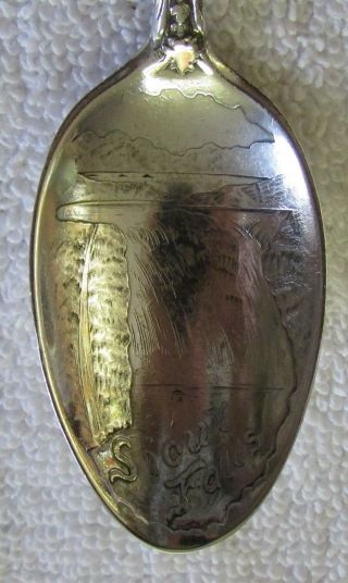 Versailles Gorham Sioux Falls sterling silver souvenir teaspoon 4