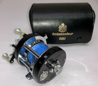 Vintage Abu - Garcia Ambassador 5000c Baitcasting Fishing Reel W/ Case,  Etc.