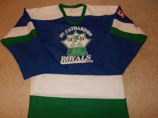 Vtg - St.  Catharines Royals Canada Minor League Hockey Jersey