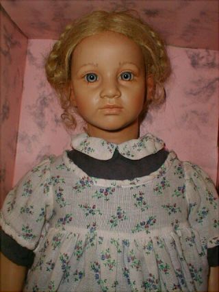 Vintage Ellen Annette Himstedt 26 " Barefoot Children Puppen Kinder Doll