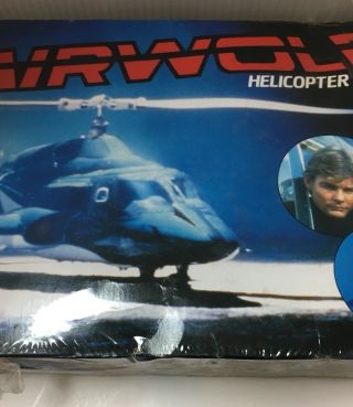 1984 Airwolf 1/48 Helicopter Model Kit Vintage AMT TV Series 7