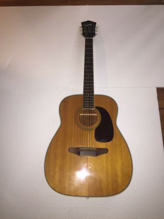 Vintage Harmony Sovereign 1260 Acoustic Guitar Player 1969