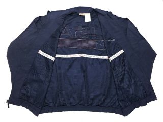 Vintage 90s Nike Track & Field USA Flag Blue Windbreaker Jacket Mens Size Large 3