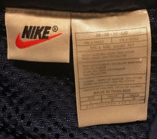 Vintage 90s Nike Track & Field USA Flag Blue Windbreaker Jacket Mens Size Large 5